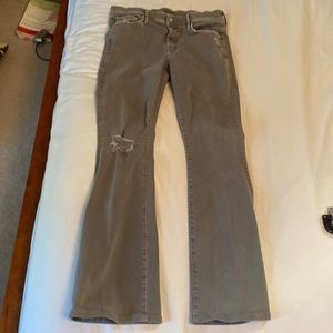 MOTHER brand Grey Flare leg jeans size 29